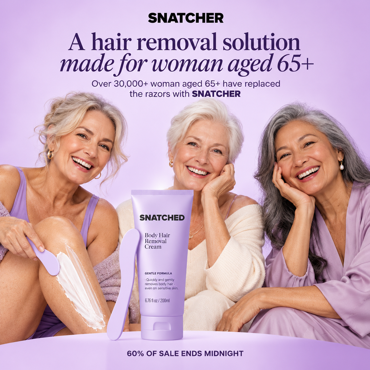 Snatched Hair Removal Cream